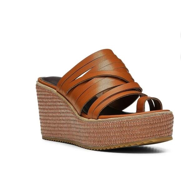 NWT Donald Pliner ITHICA Women's Wedge Sandals Size 9M - MSRP $198.00 - Picture 3 of 5